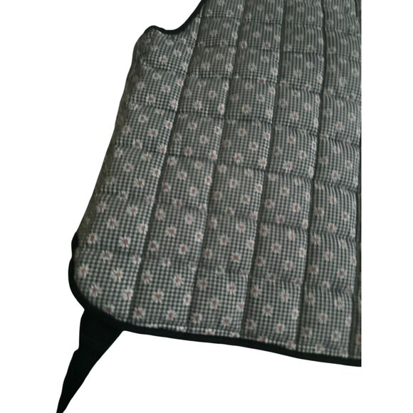 STOOSH Daisy Print Quilted Bow Vest Size Medium NEW NWT - Picture 2 of 8